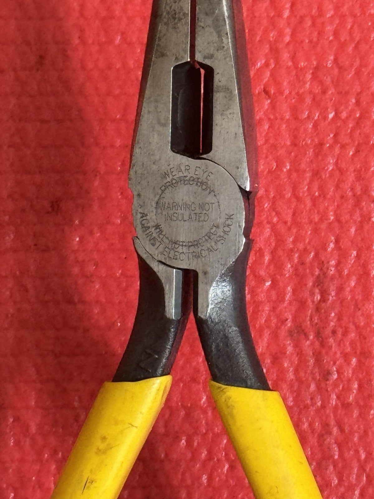 Klein Tools D203-6  6” Side Cutting Long Nose Pliers Made In USA