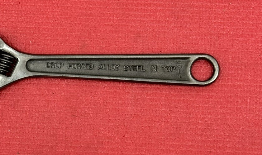 Vintage Truecraft Tool Co 8" Adjustable Wrench 0-20 Crescent Wrench Japan