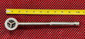 Vintage Craftsman 943797 Tri Wing Thumb Wheel Ratchet 1/2" DR Made In USA S2