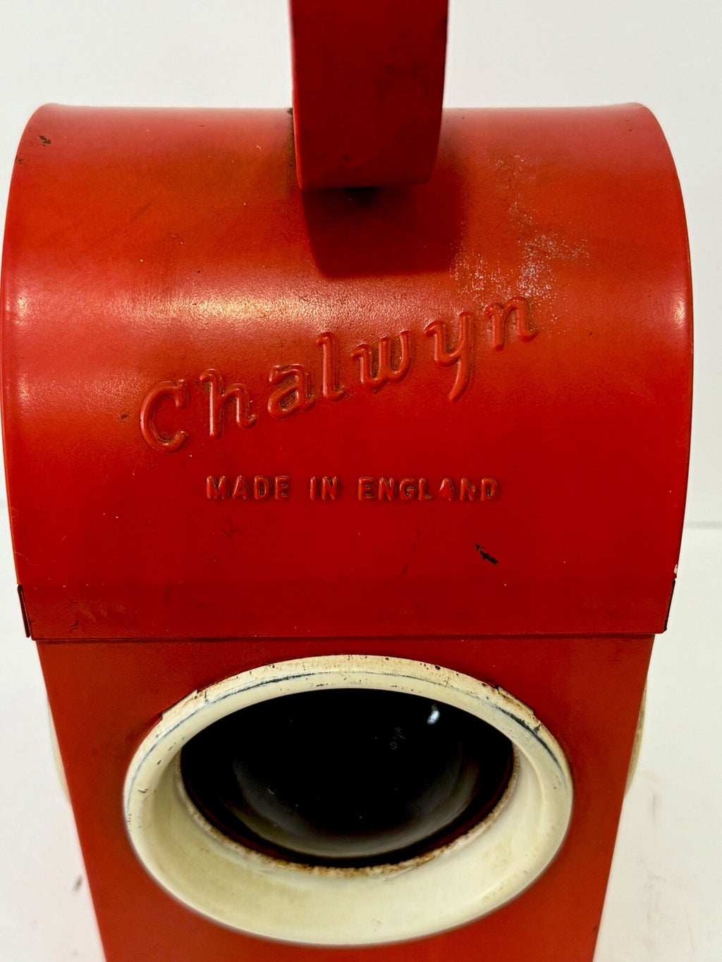 Vintage Chalwyn Road Railway Lantern, Paraffin With Burner Rare