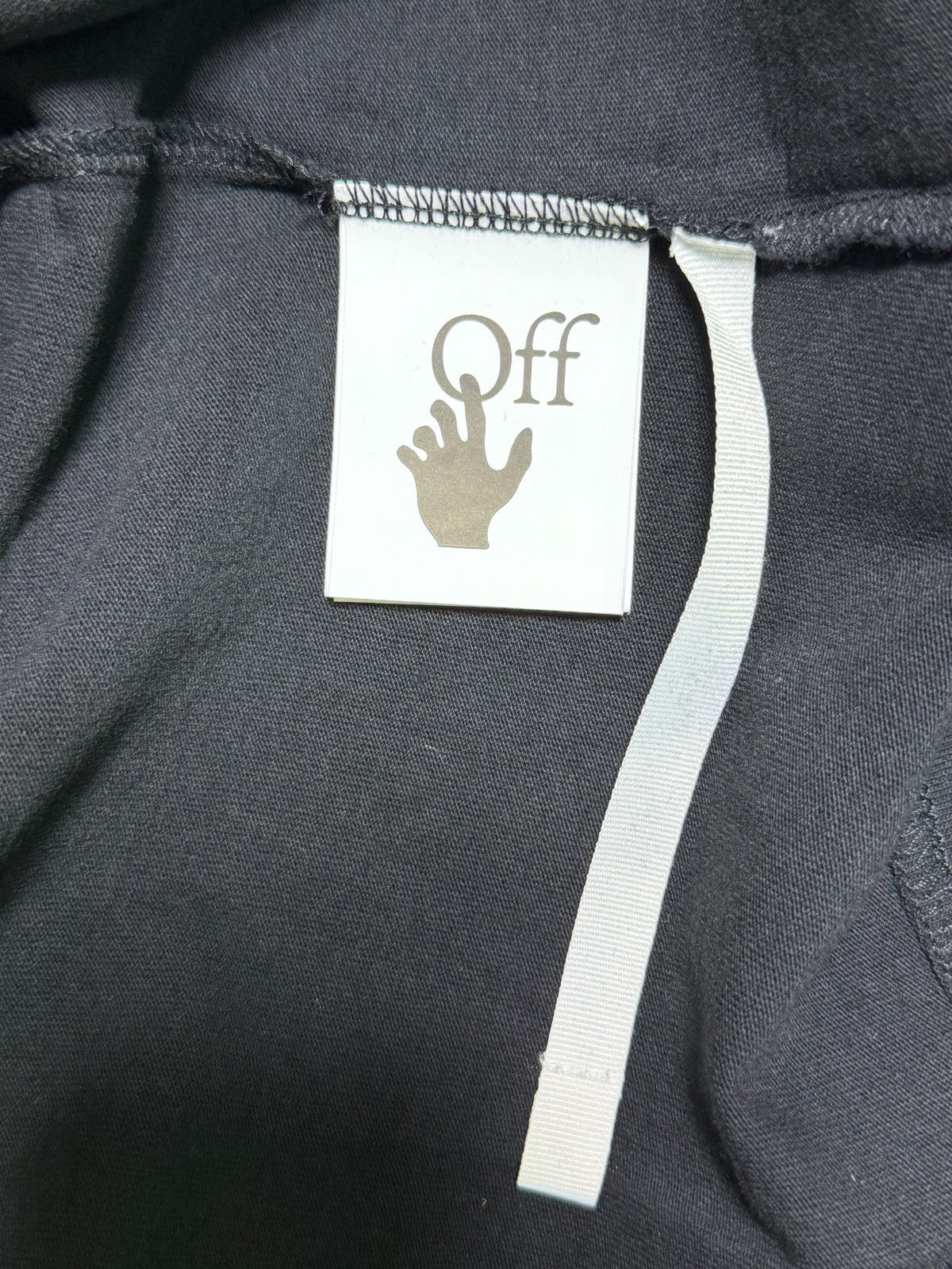 NWT Off-White Graphic T-Shirt Men's XL Black Short Sleeve Crew Neck 100% Cotton
