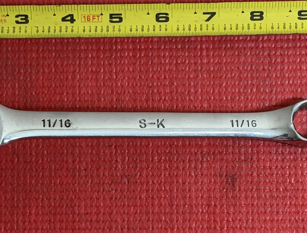 S-K Tools 88222  11/16” Combination Wrench 12 pt Made In USA SK Tools