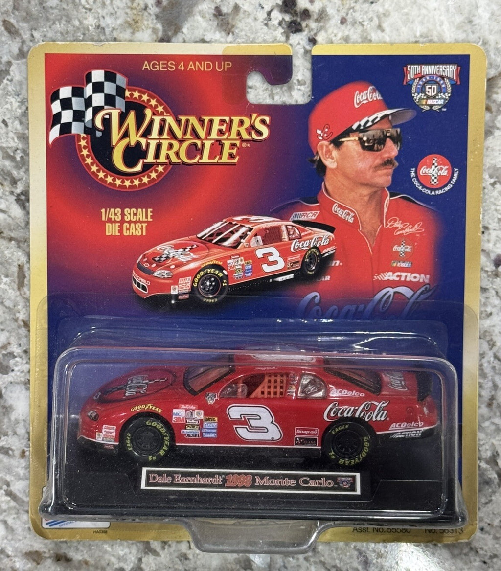 1998 Winners Circle Dale Earnhardt SR diecast 1/43 coca cola  Monte Carlo Japan