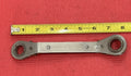 Craftsman 43654, SAE 5/8" X 11/16" Ratcheting Offset Box Wrench 12PT Made in USA