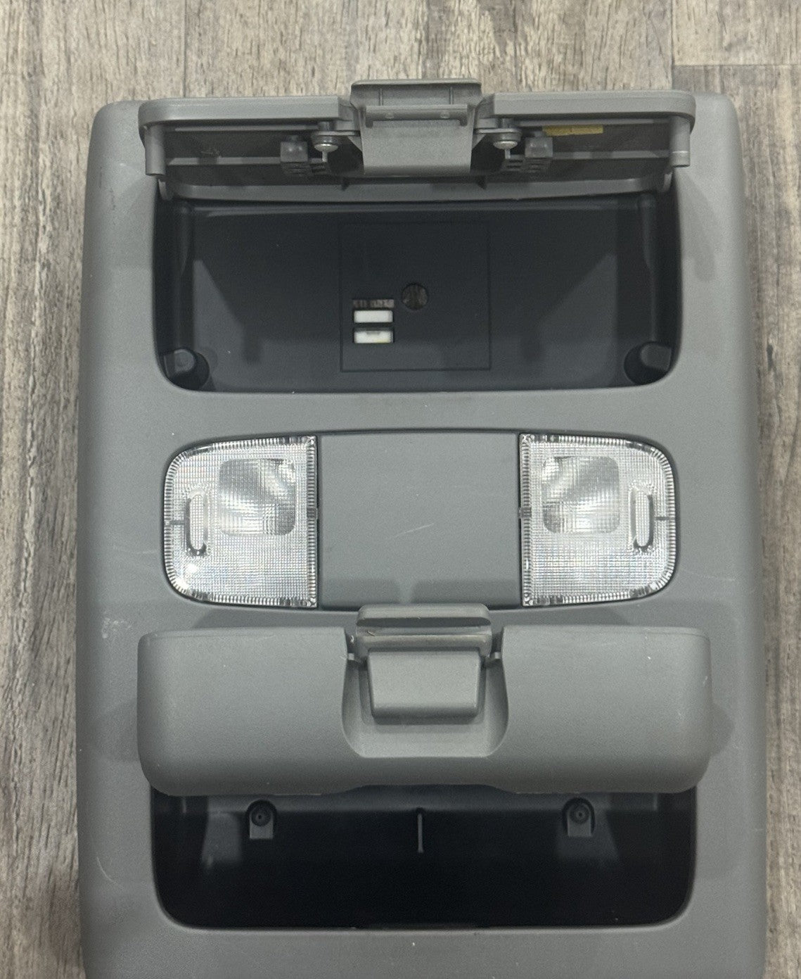 2005-2011 TOYOTA TACOMA OEM Overhead Dome Console Map GRAY W/O COMPASS GENUINE