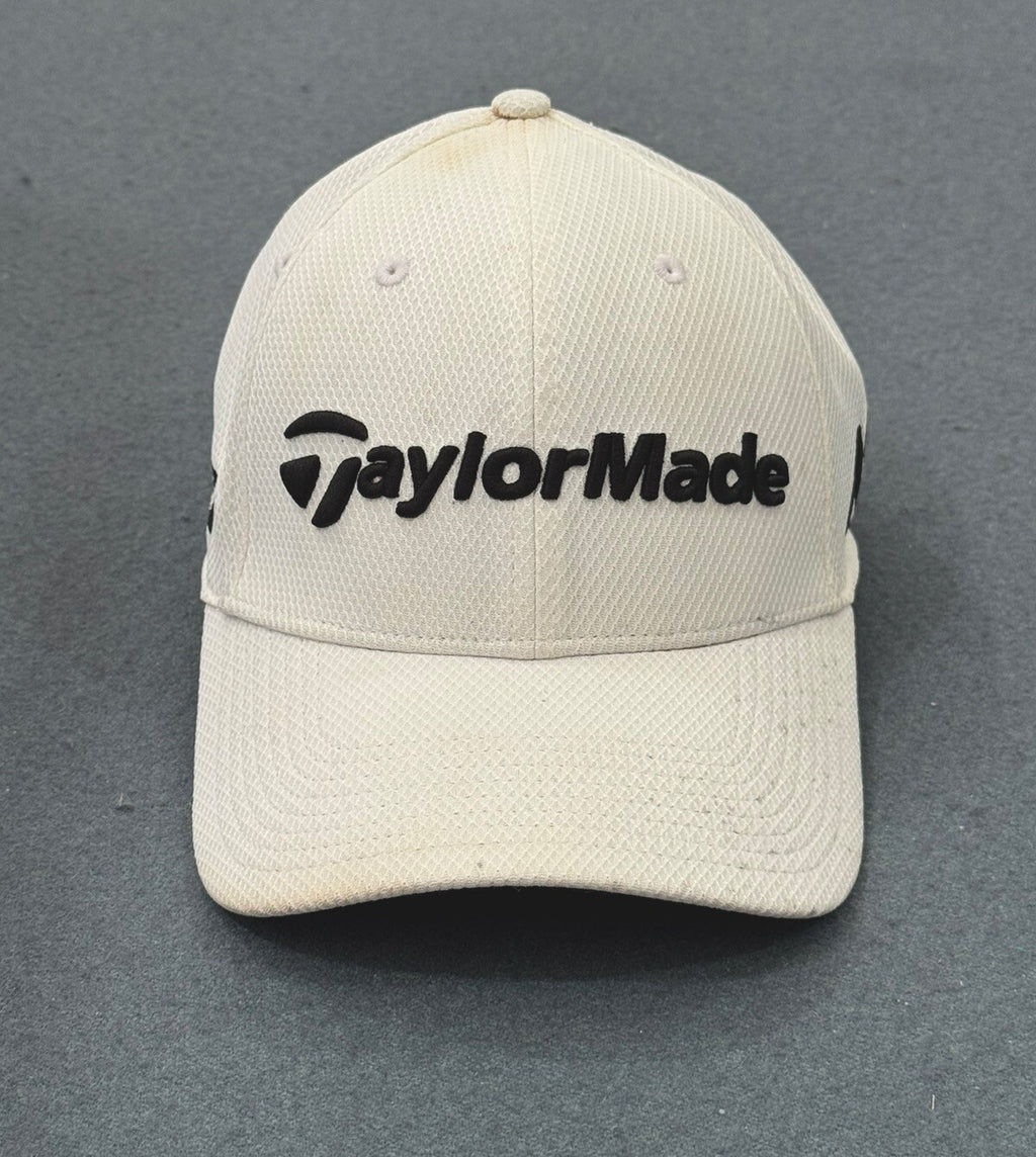 TaylorMade Golf Tour Men’s Small/Medium Hat Fitted New Era 39Thirty White C1