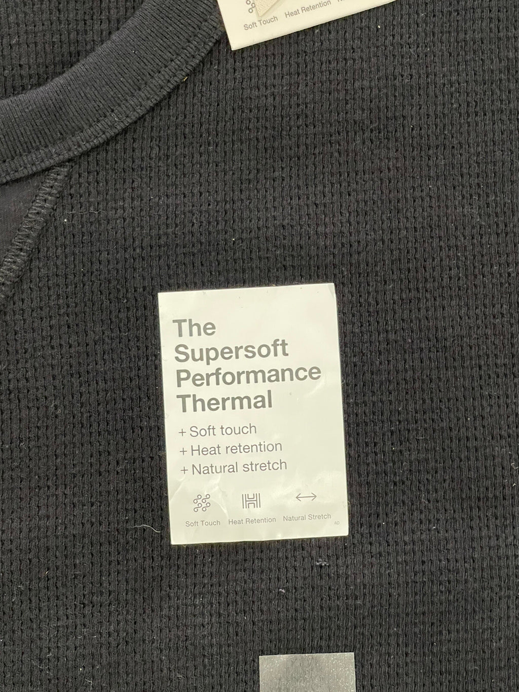 Sonoma NEW Mens Big & Tall Super Soft Crewneck black Sweater Size 3XL G4