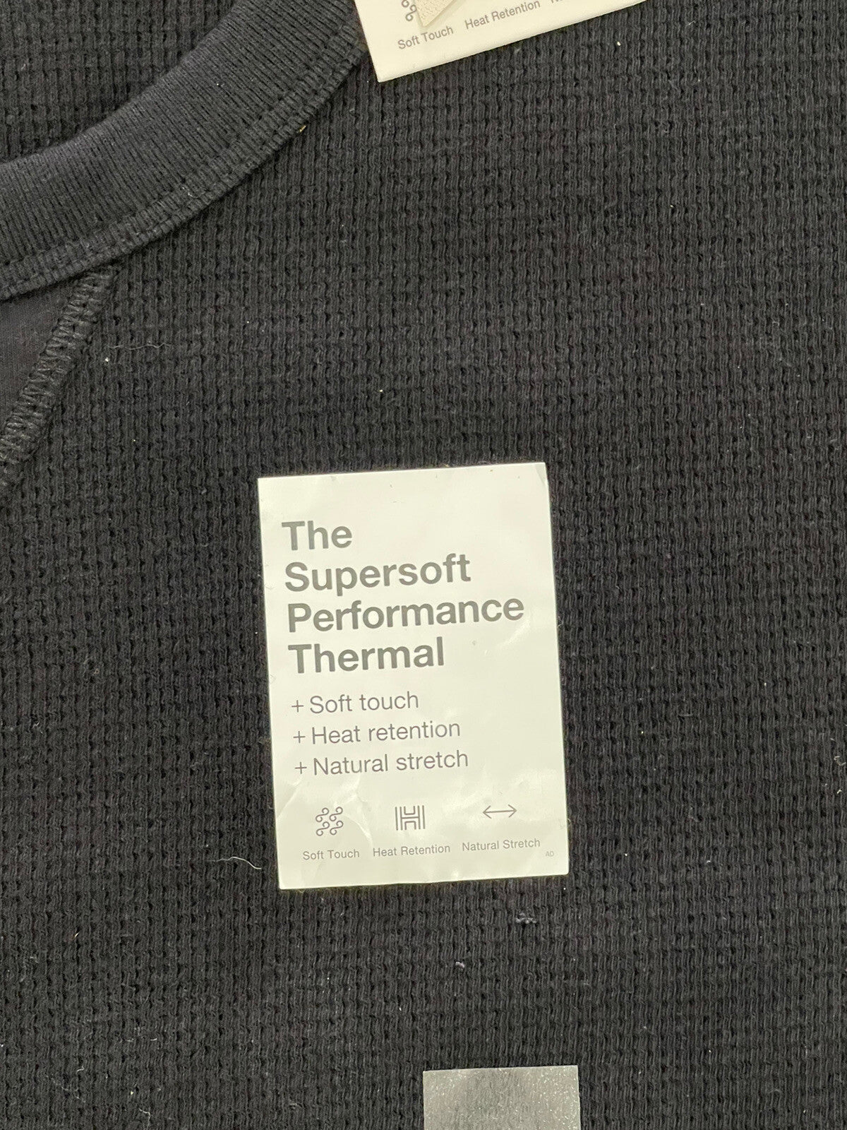 Sonoma NEW Mens Big & Tall Super Soft Crewneck black Sweater Size 3XL G4