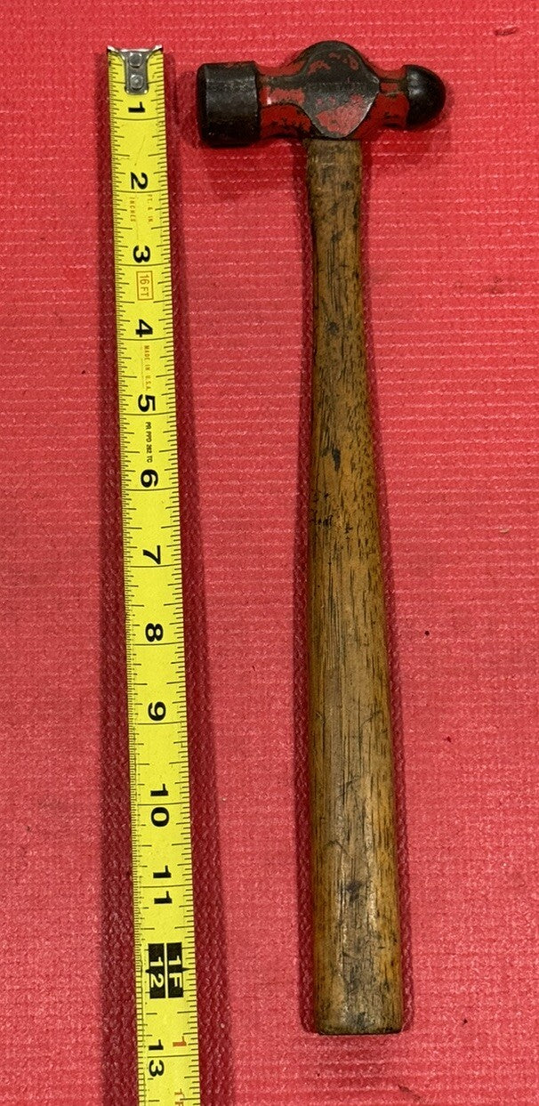 Vintage Channellock Ball Peen Hammer 11.2 oz Total W/Og Handle