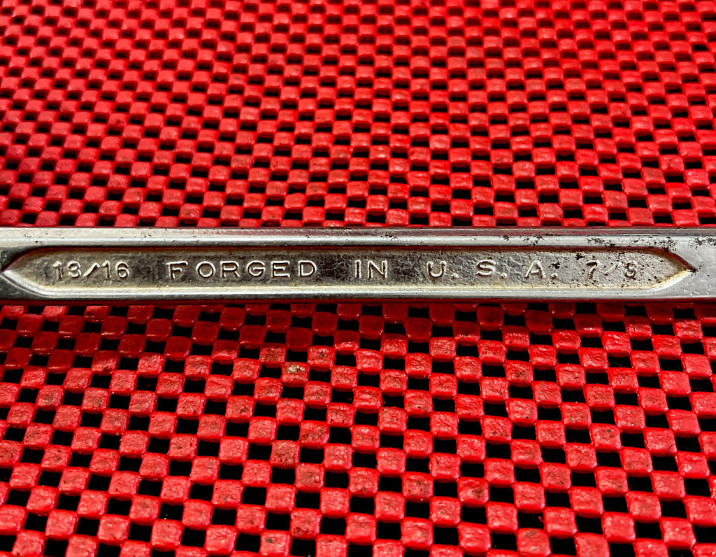 West line 7/8in x 13/16in 12 pt Offset Box End Wrench USA Forged Steel N6