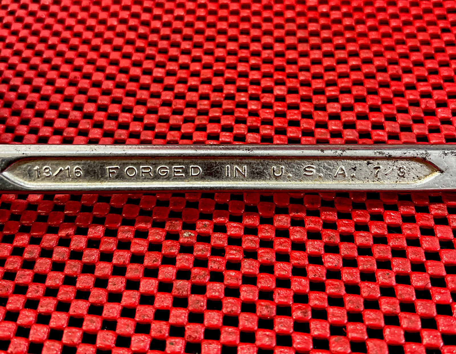 West line 7/8in x 13/16in 12 pt Offset Box End Wrench USA Forged Steel N6
