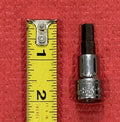 Vintage SK Tools 41406, Metric 7MM 3/8" Drive Hex Bit Socket Made in USA