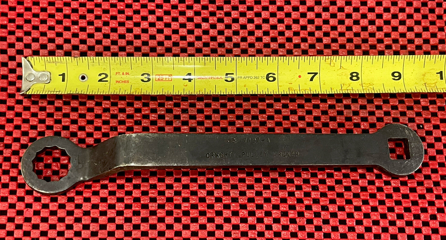 OTC Tools 7127-A Crankshaft Pulley Wrench, 3/4'' (19mm) & 1/2''sq, N5