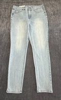 NWT Seven 7 Tummyless High Rise Skinny Jeans Women's 12 Blue Denim Medium Wash