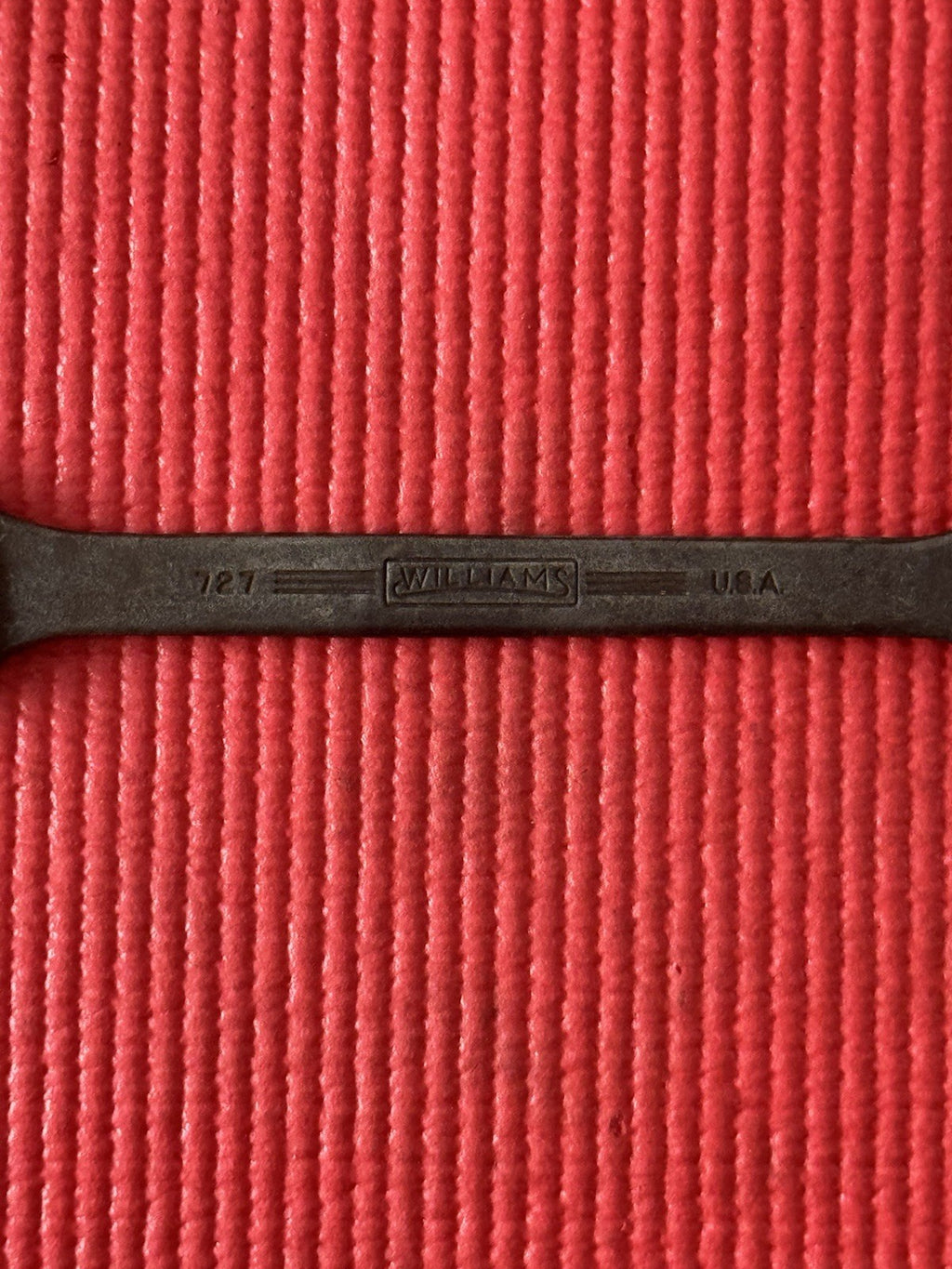 Vintage Williams No. 727 Double Open End Wrench 9/16" and 5/8" Made In USA