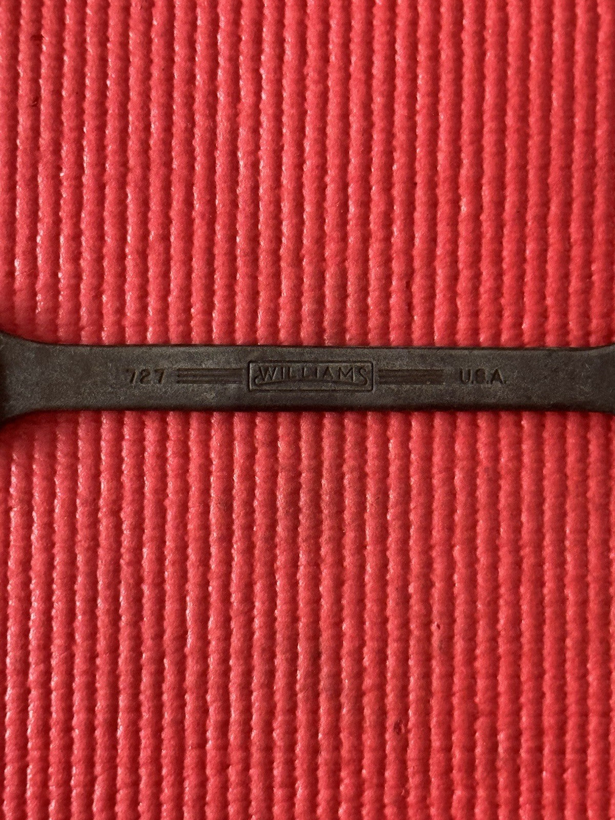 Vintage Williams No. 727 Double Open End Wrench 9/16" and 5/8" Made In USA