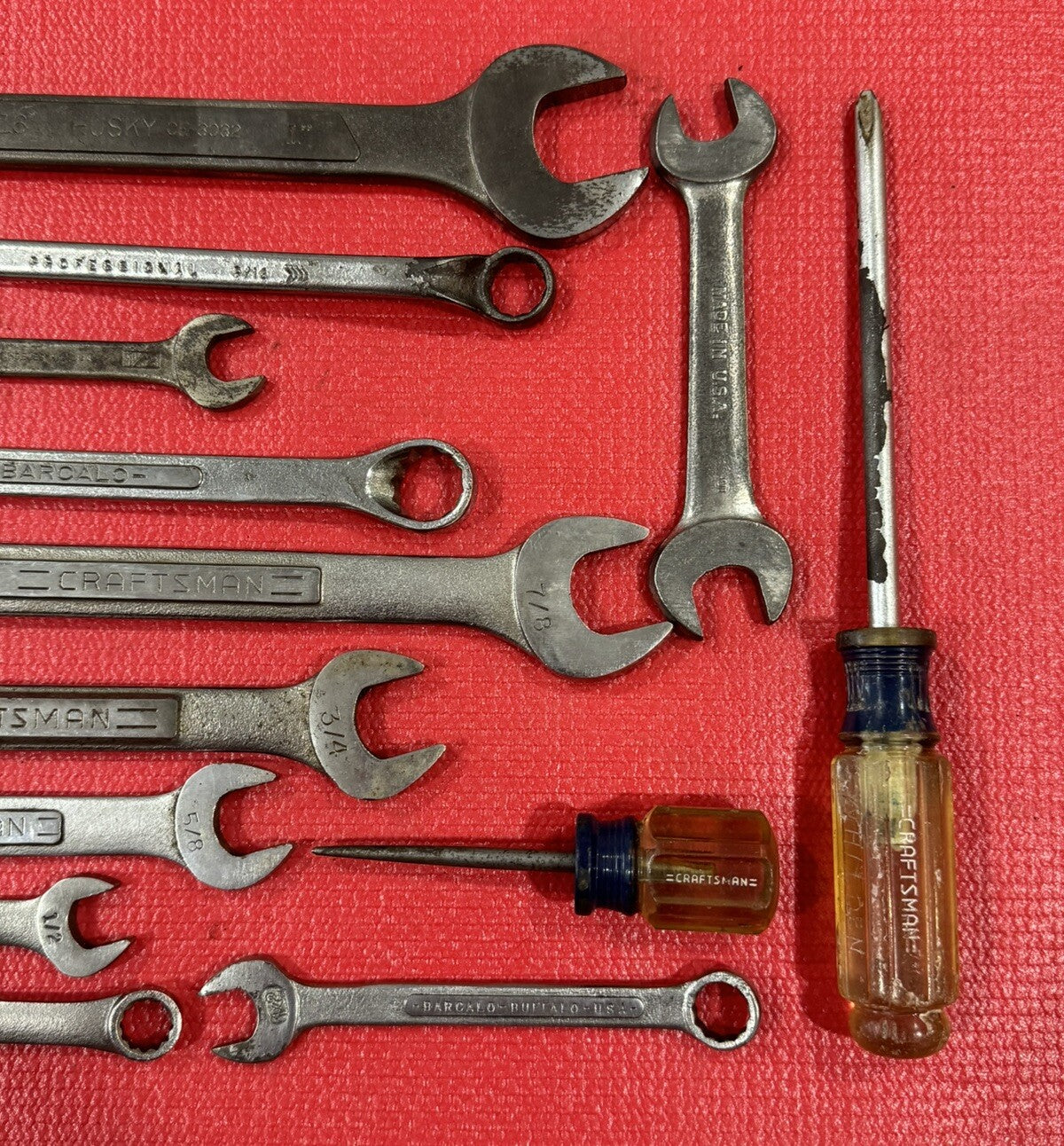 Vintage Lot of 30 USA Tools- Snap-on,S-K,Craftsman,Proto,K-D,BlackHawk,Husky