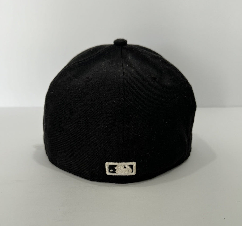 New York Yankees New Era 59FIFTY Hat Cap Unisex Size 7 MLB Black C1