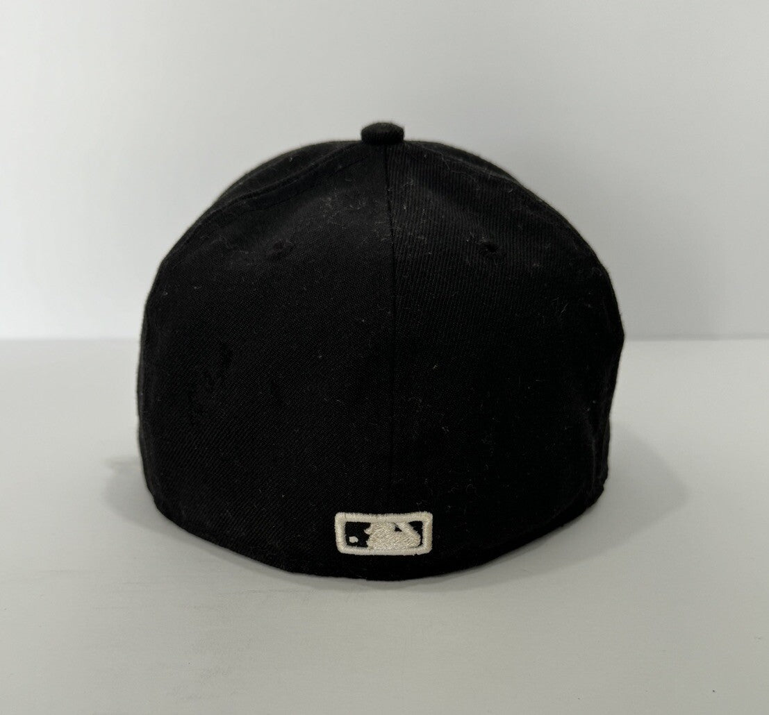 New York Yankees New Era 59FIFTY Hat Cap Unisex Size 7 MLB Black C1
