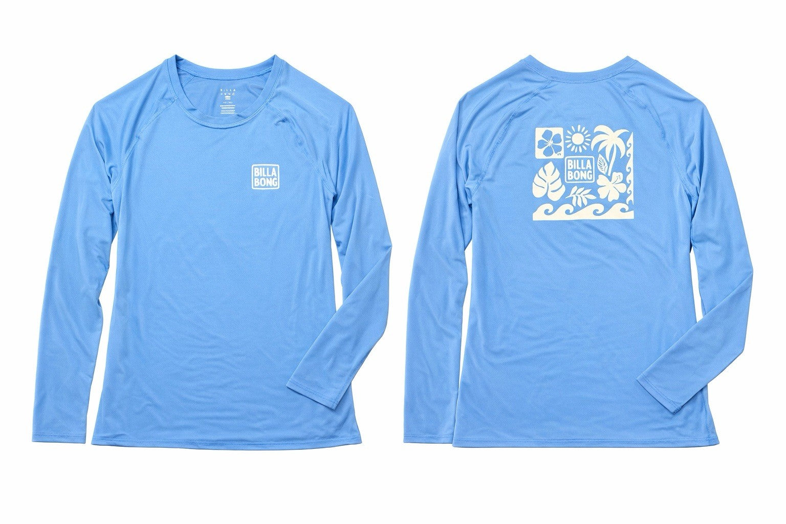Billabong Women's UV Tee long sleeve Sun Shirt Blue NEW | CHOOSE YOUR SIZE!