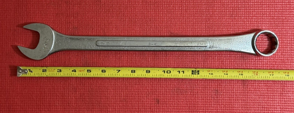 S-K Tools NEW C-40 1-1/4" Combination Wrench 12-point Large Wrench Made In USA