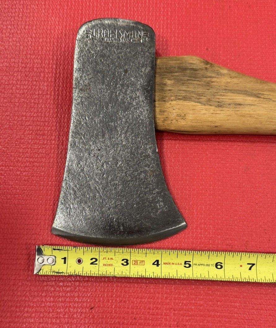 Vintage Craftsman Axe Single Bit 4 lb. New Wood Handle =M= Made In USA