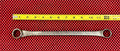 New Britain NDF-210 Double Box End Wrench 13/16" x 7/8" 12 pt.  Made In USA M9