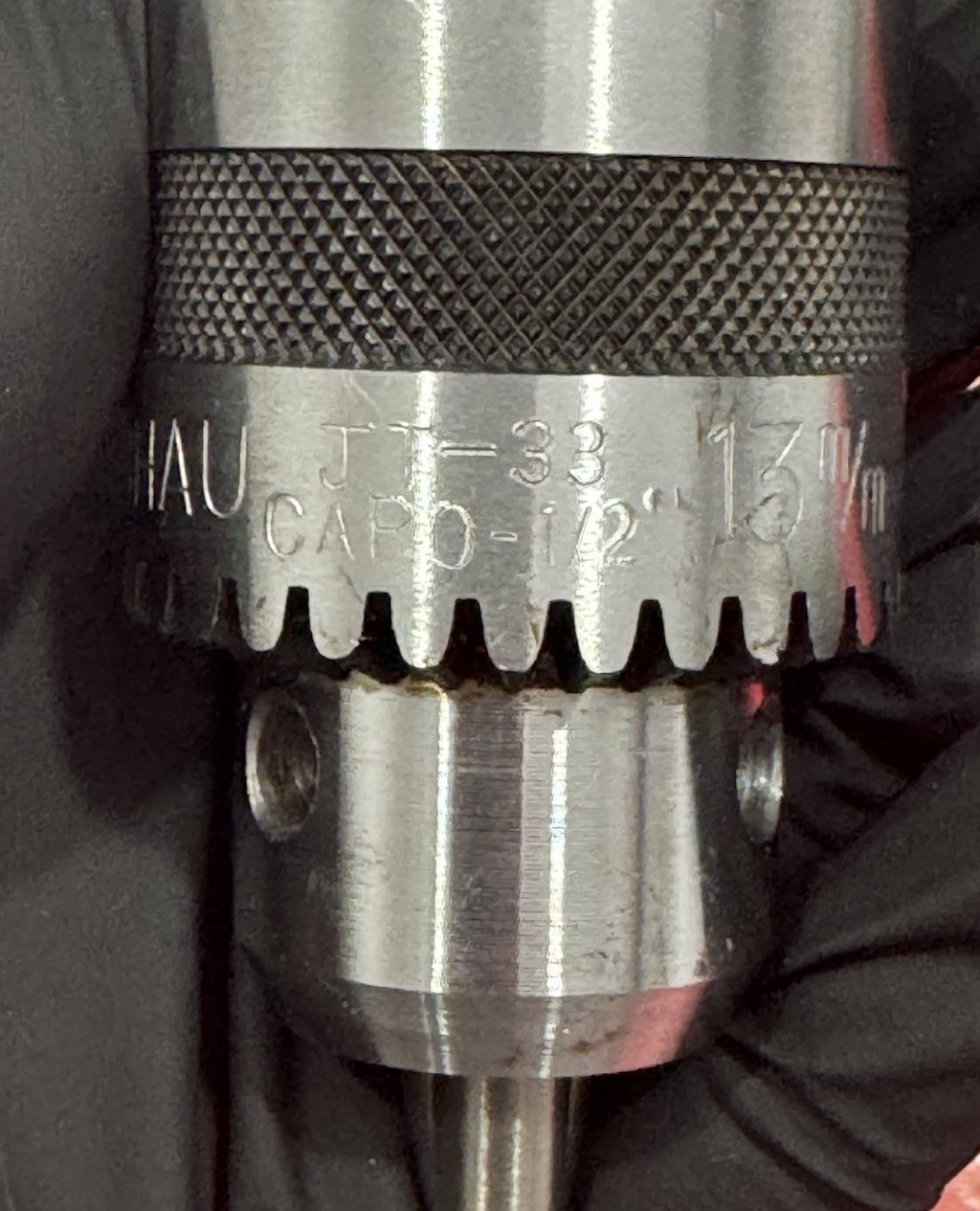 H-Chau NEW JT-33 1/2” Drill Chuck 13MM JT-33 Taper With Chuck Key