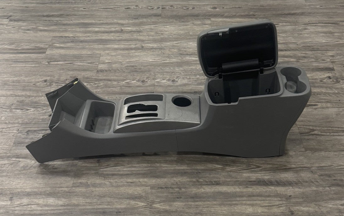 2005-09 TOYOTA TACOMA OEM FLOOR CENTER CONSOLE ASSEMBLY W/ TRIM LID GRAY GENUINE