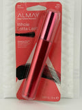 Almay Whole Lotta Lash Mega Volume Waterproof Mascara 020 Black Noir- 0.34 fl oz