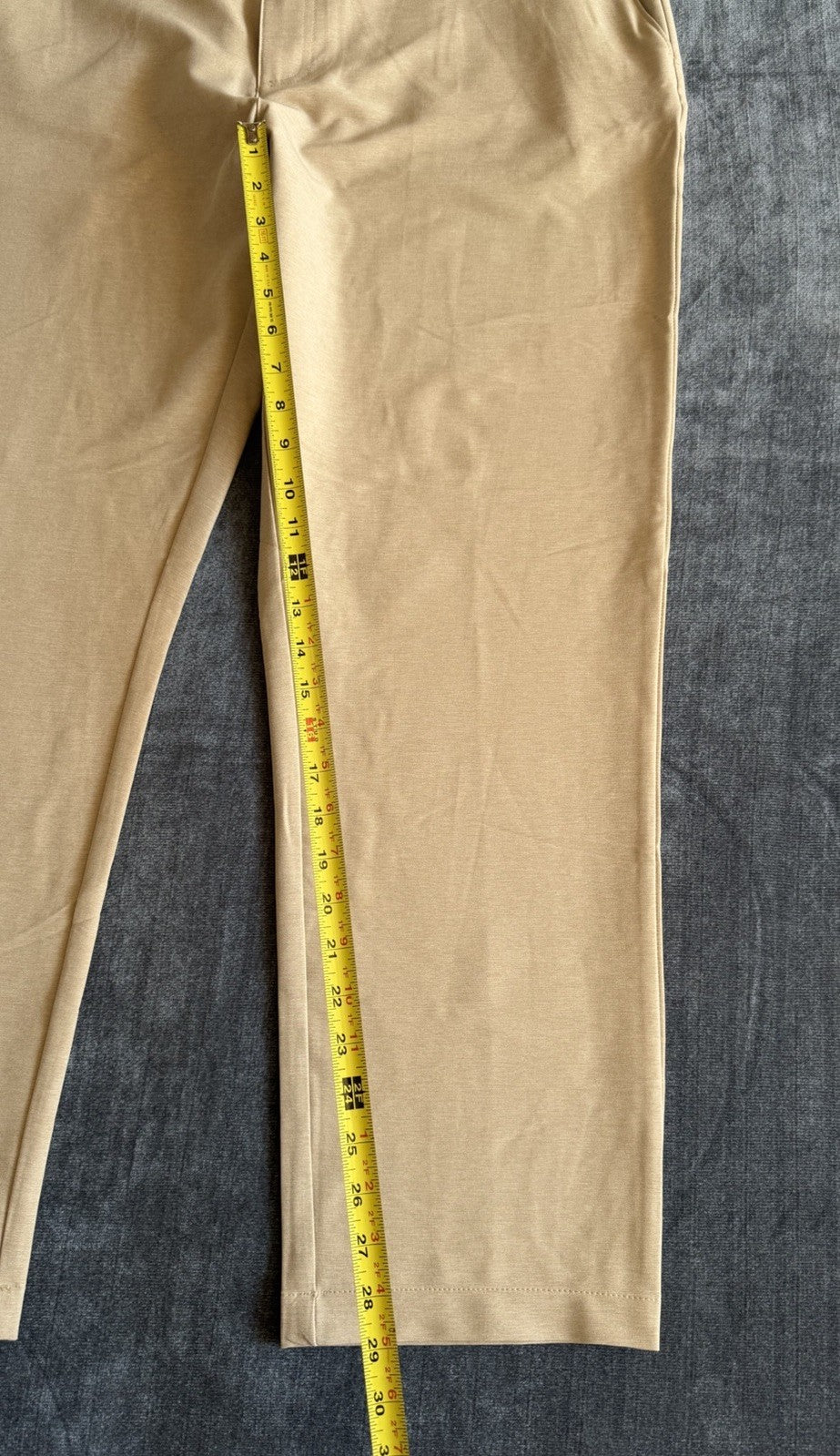 Callaway Opti-Dri Stretch Golf Pants Chinchilla Beige Mens 40x30 Performance NWT