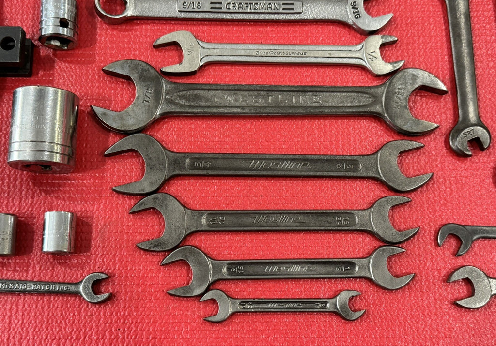 Vintage Lot of 30 USA Tools- Snap-on,Mac,Craftsman,Proto,Westline,Wizard,Bonney
