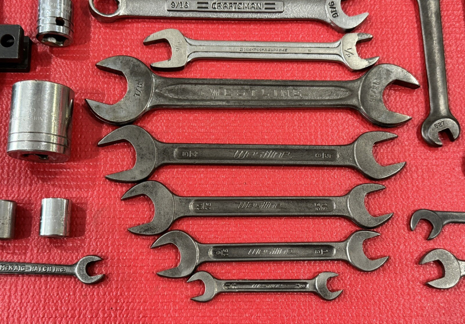 Vintage Lot of 30 USA Tools- Snap-on,Mac,Craftsman,Proto,Westline,Wizard,Bonney