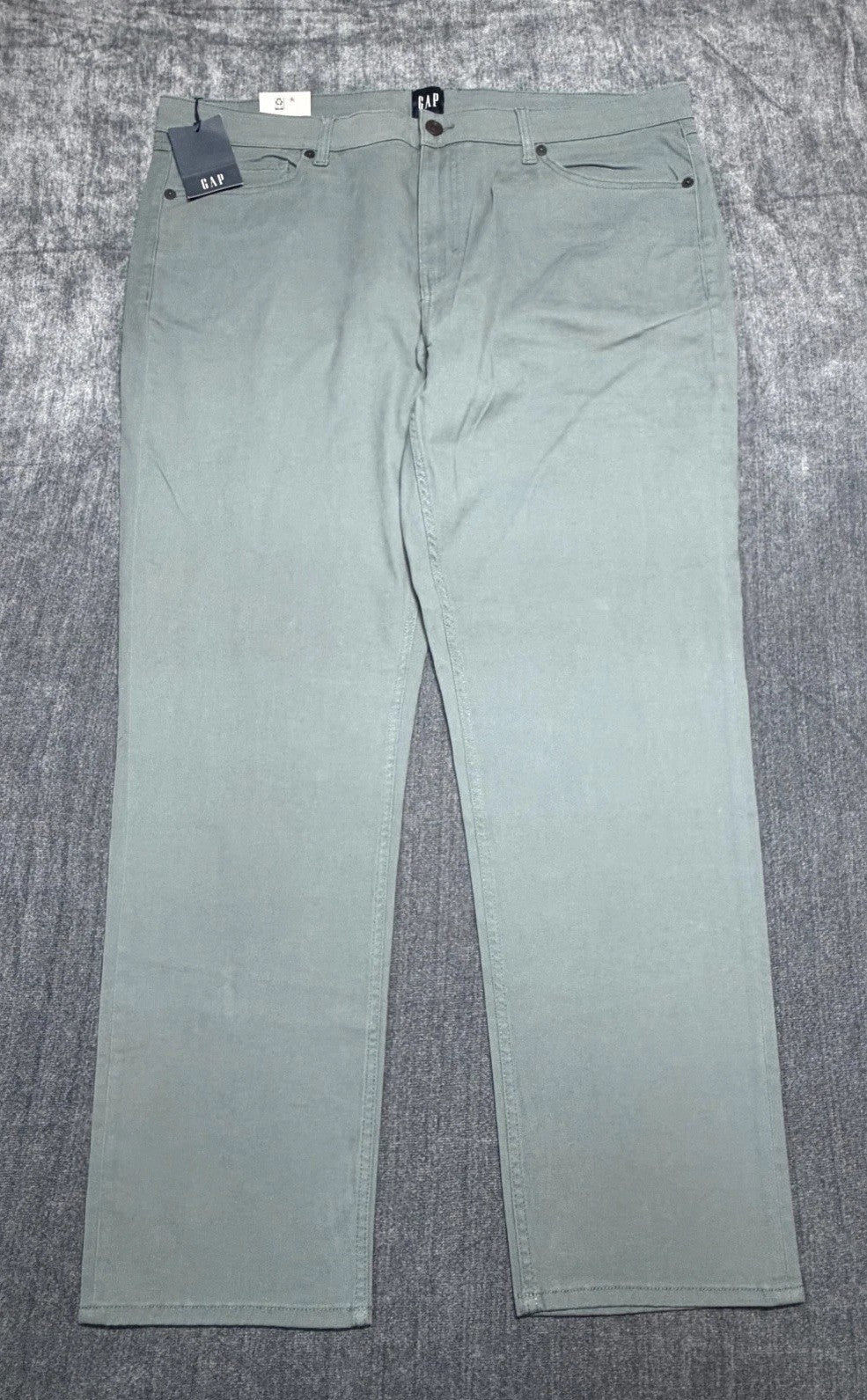 NWT Gap Slim Fit Stretch Twill Pants Men's 40X30 Blue Zip-Fly Classic 5-Pockets