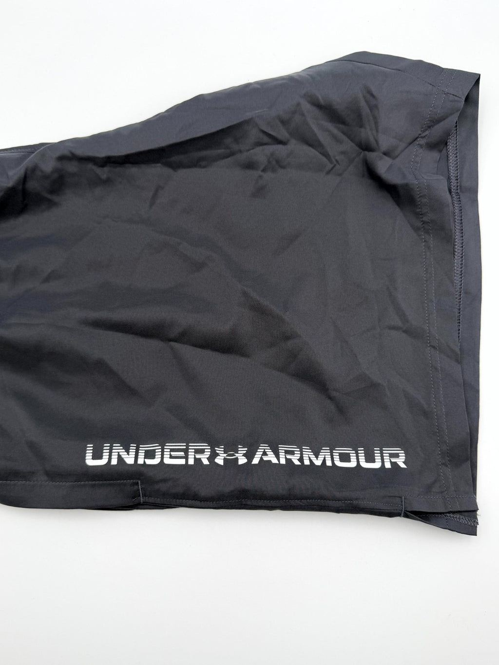 NWT Under Armour UA Tech Woven Wordmark Shorts Men's Medium Gray Drawstring