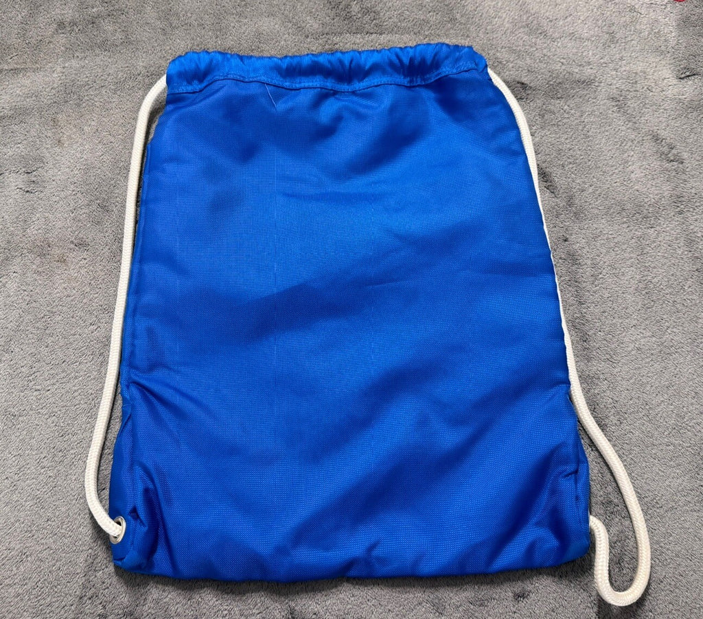 Vintage Gators Drawstring Athletic Gym Bag with Zipper Pocket & Logo