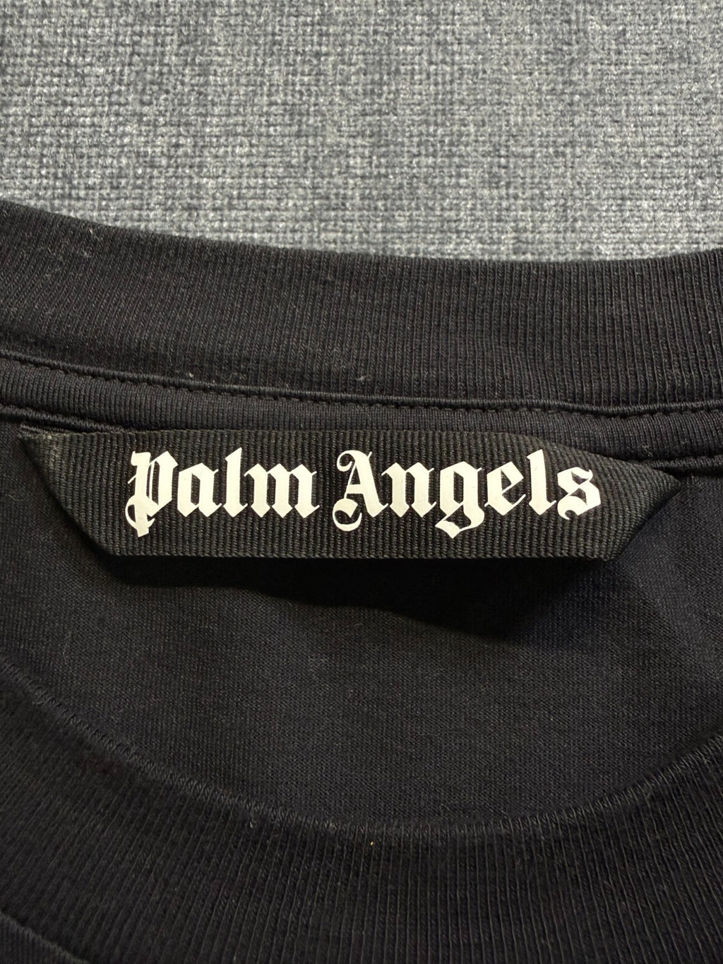 Palm Angels Palm Paris Over T-Shirt Men's Small Black Graphic Print Summer