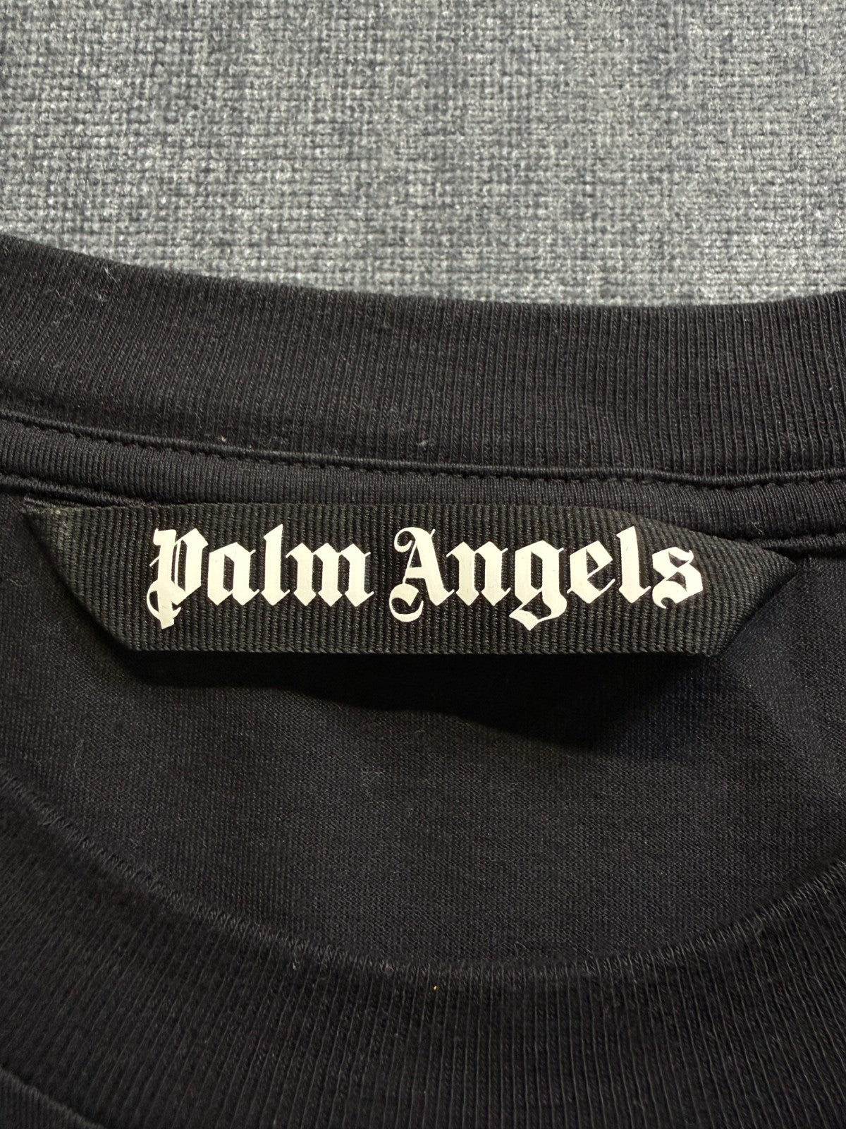 Palm Angels Palm Paris Over T-Shirt Men's Small Black Graphic Print Summer
