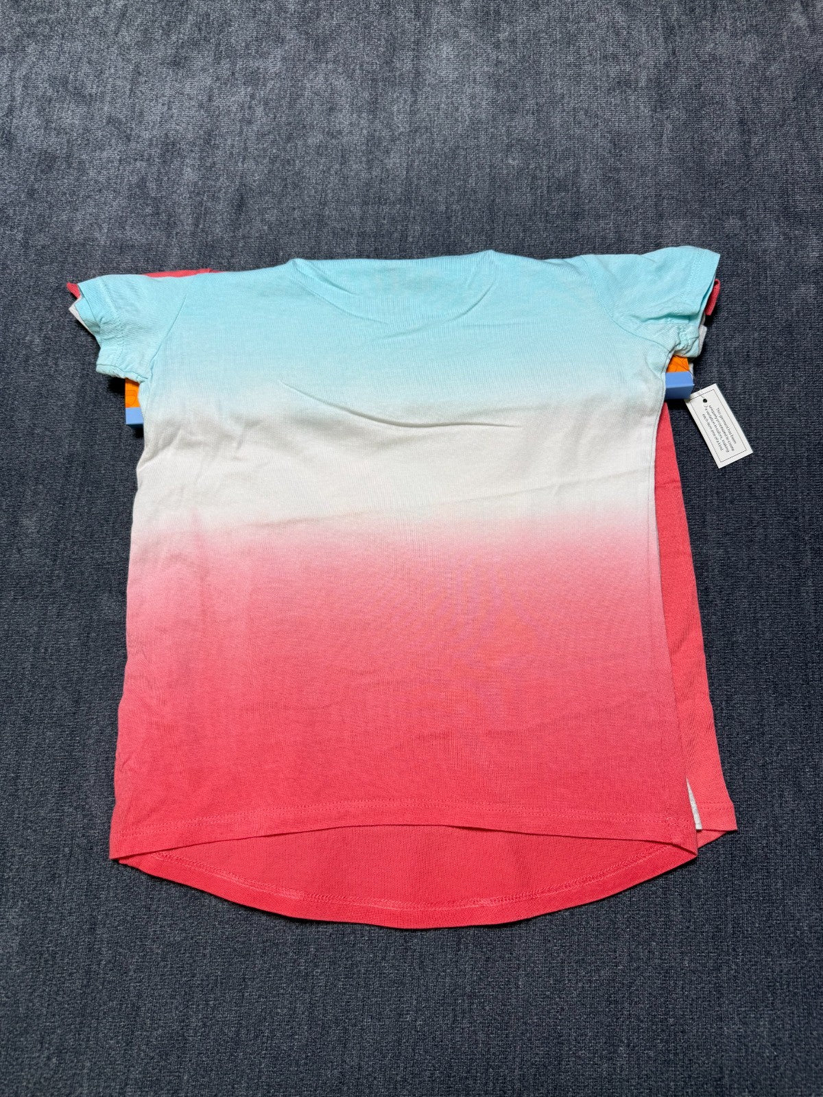 NWT Member's Mark My Favorite Active Tees Girls 6/6X Multicolor Preppy - 3-Pack