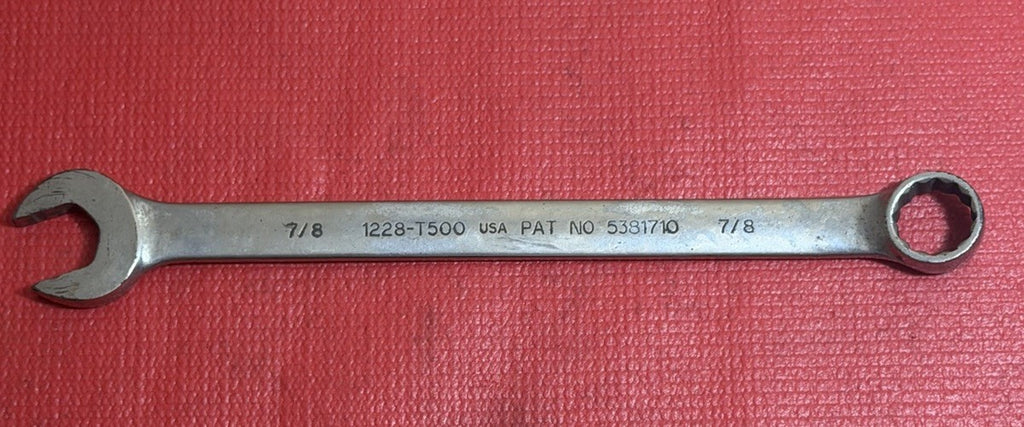 Proto 1228-T500 7/8" Anti-Slip Design Combination Wrench Professional USA MADE