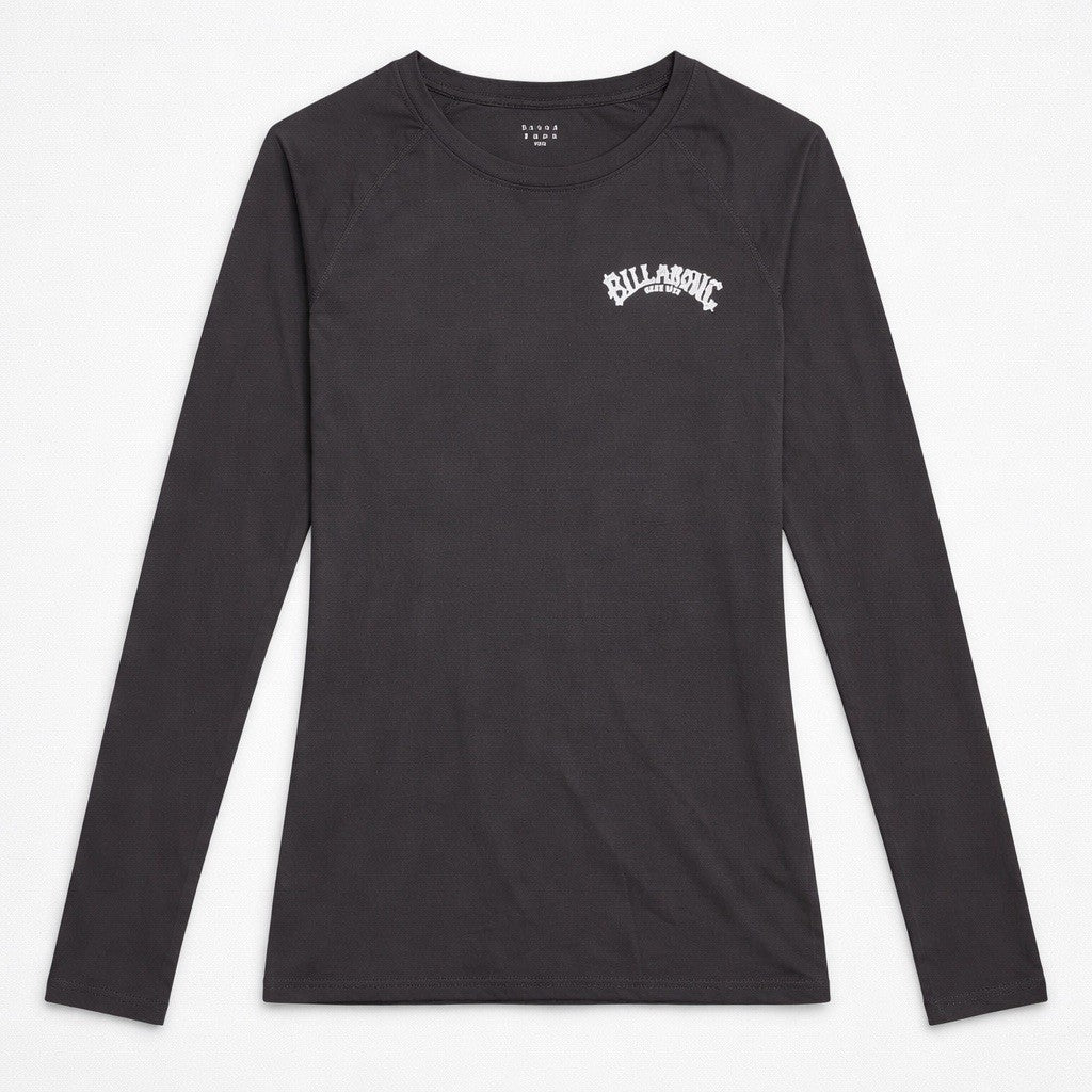 Billabong Women's UV Tee long sleeve Sun Shirt Black NEW | CHOOSE YOUR SIZE!
