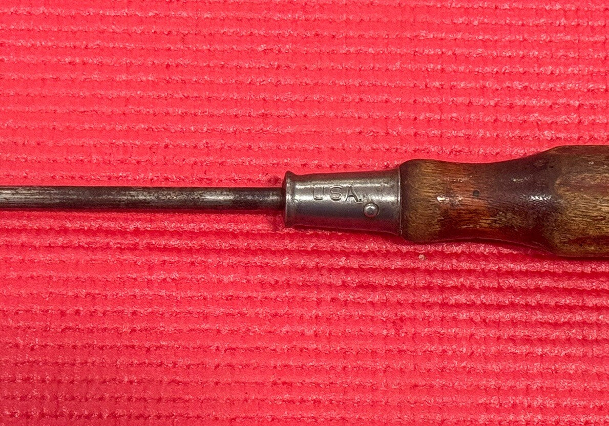 Vintage Bridgeport BPT HDWE 11" Long Flat/Slotted Screwdriver Made in USA