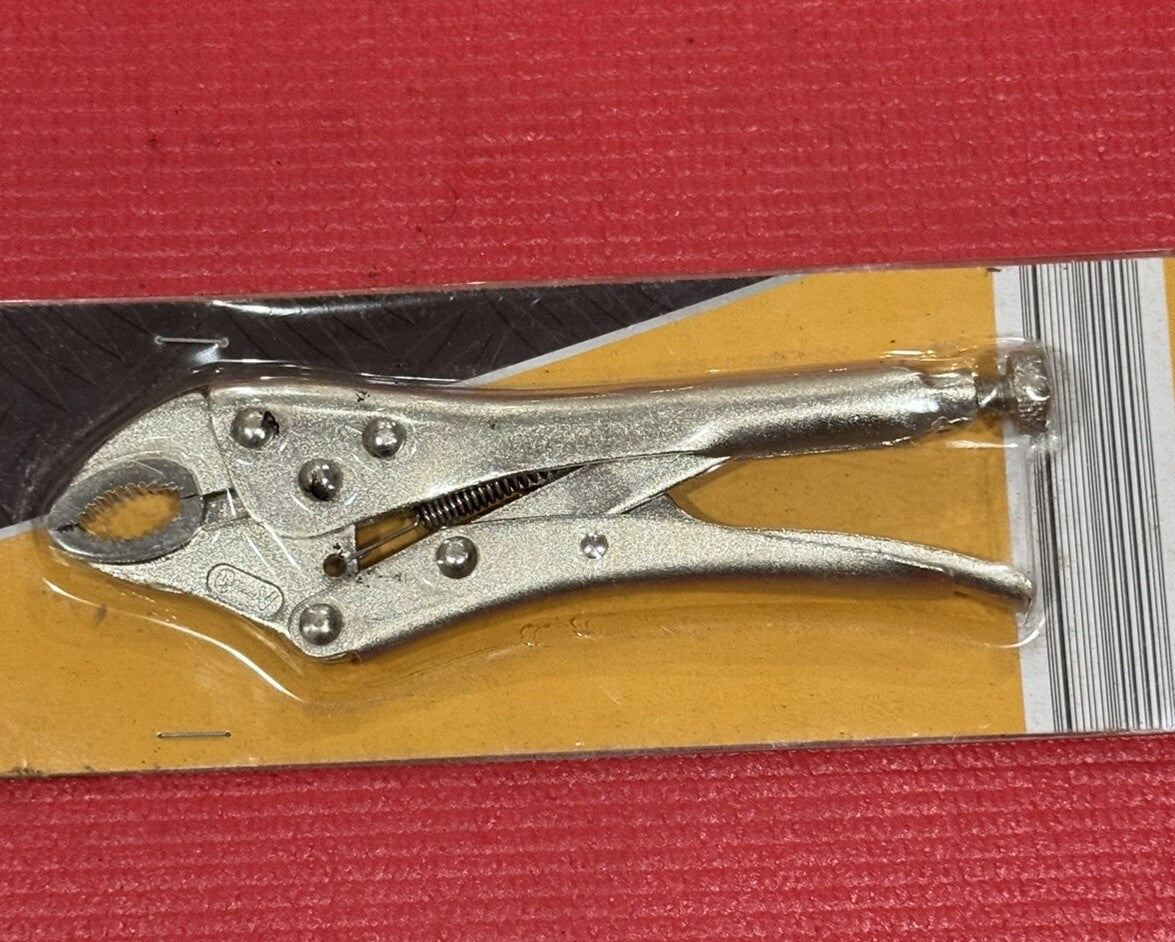 New Work Zone Cr-v Locking Pliers 7.1" Long Hand Tool
