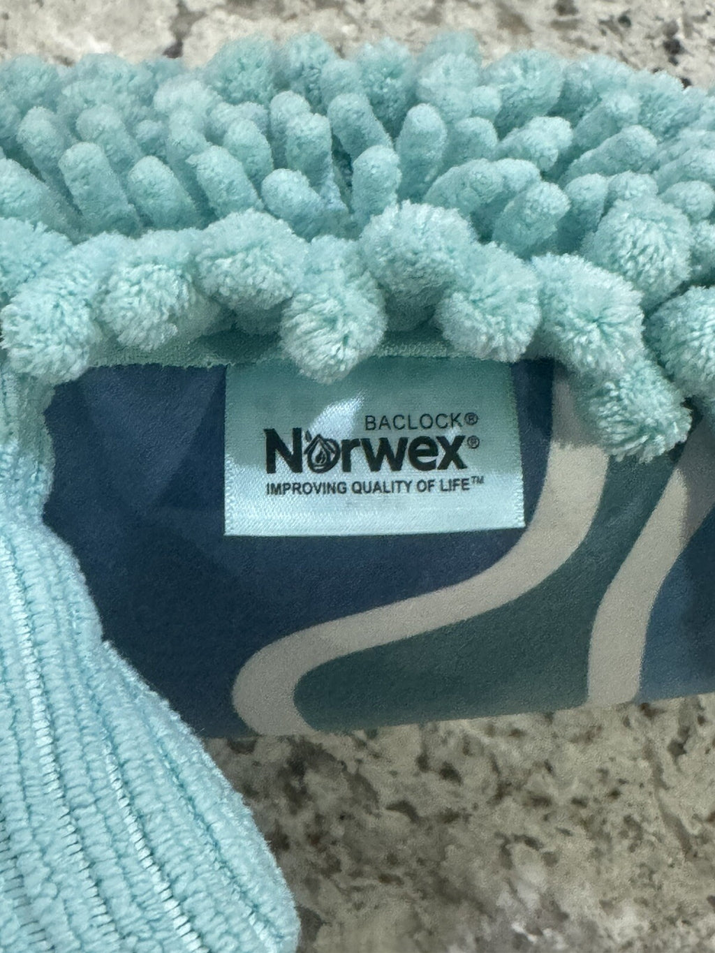 NEW Norwex Pet with a Purpose Chenille Sea Turtle Stuffed Animal with BacLock