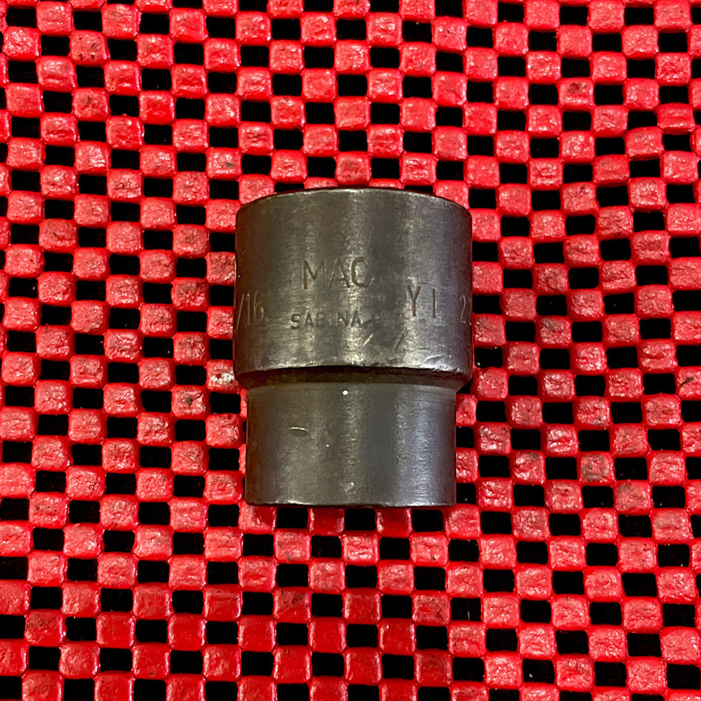 Mac Tools YI 226, 5/8" DR, 11/16" 6 Point Impact Socket Vintage Made In USA N4