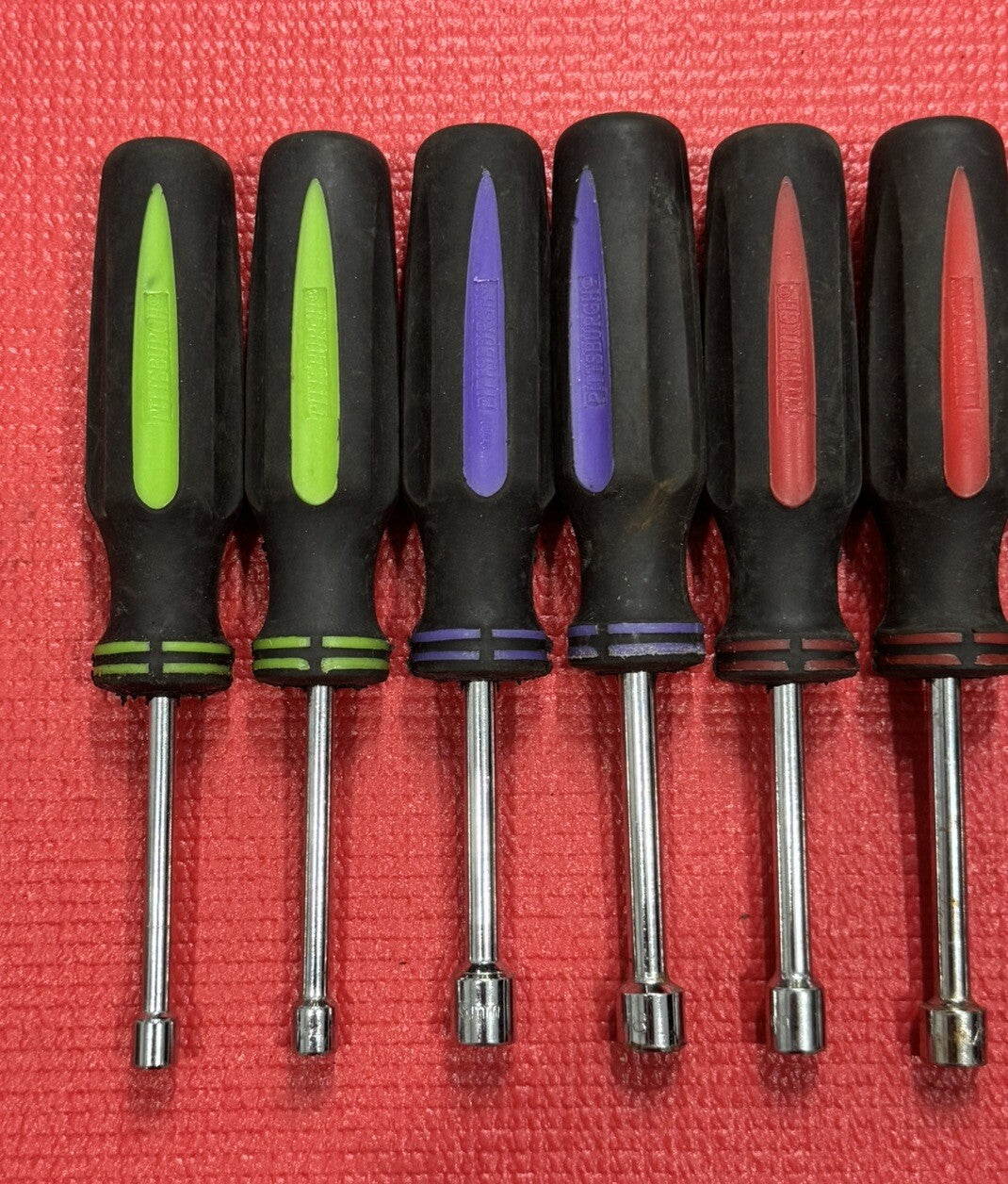 Pittsburgh Tools 10 PC SAE & Metric Hollow Shaft Nut Driver Set