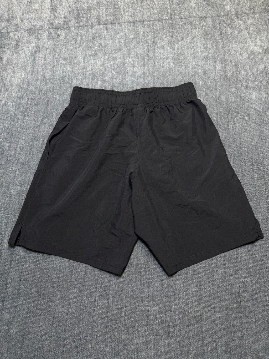 Under Armour Woven Wordmark Shorts Men's Small Black Logo Casual Wear