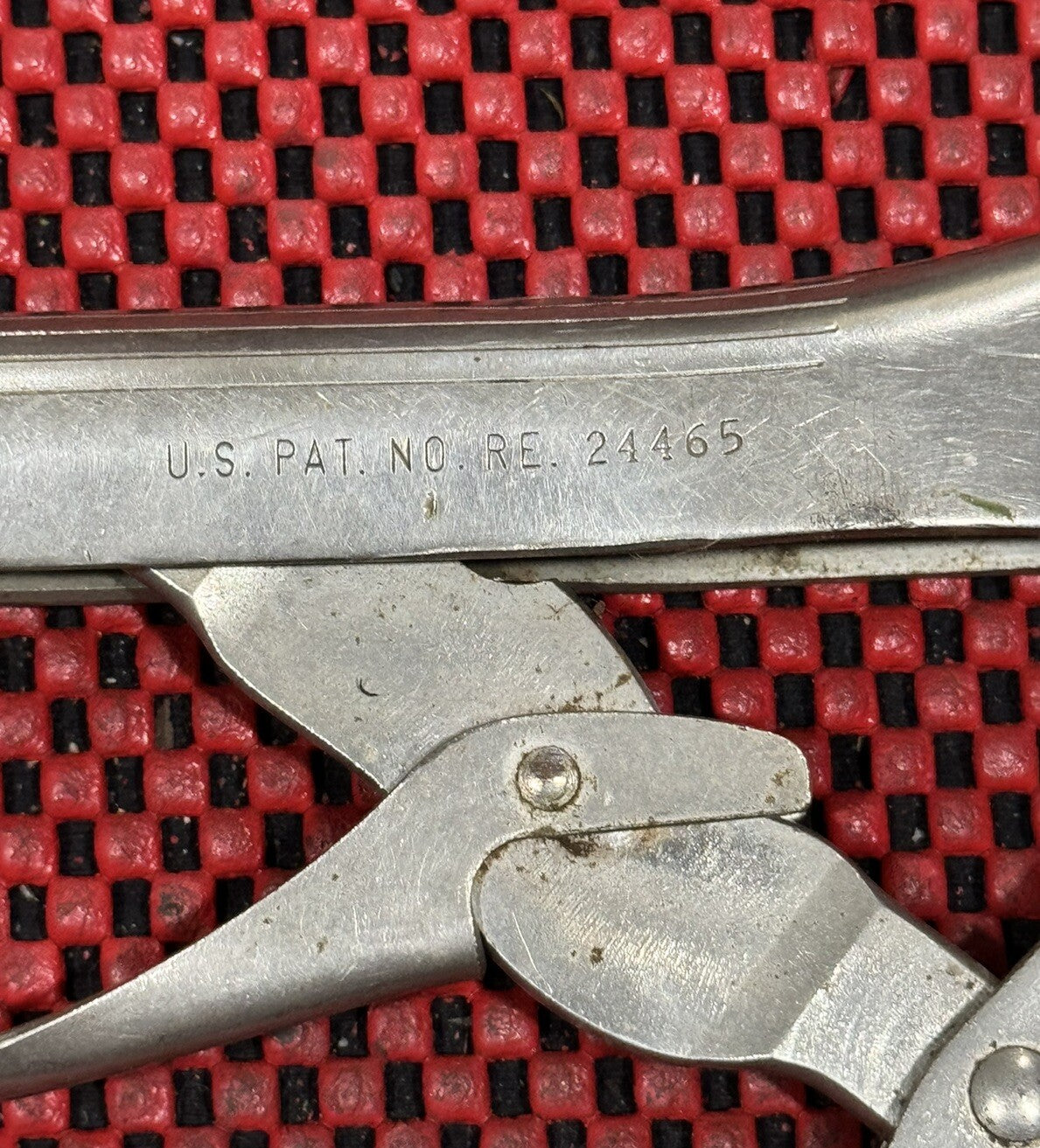 Vintage Craftsman 9” Locking Pliers US Pat No Re 24465  I-Circle stamped USA N8