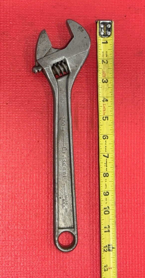 Crescent 12" Adjustable Wrench 12 In. 300mm  Crescent Wrench MADE IN USA