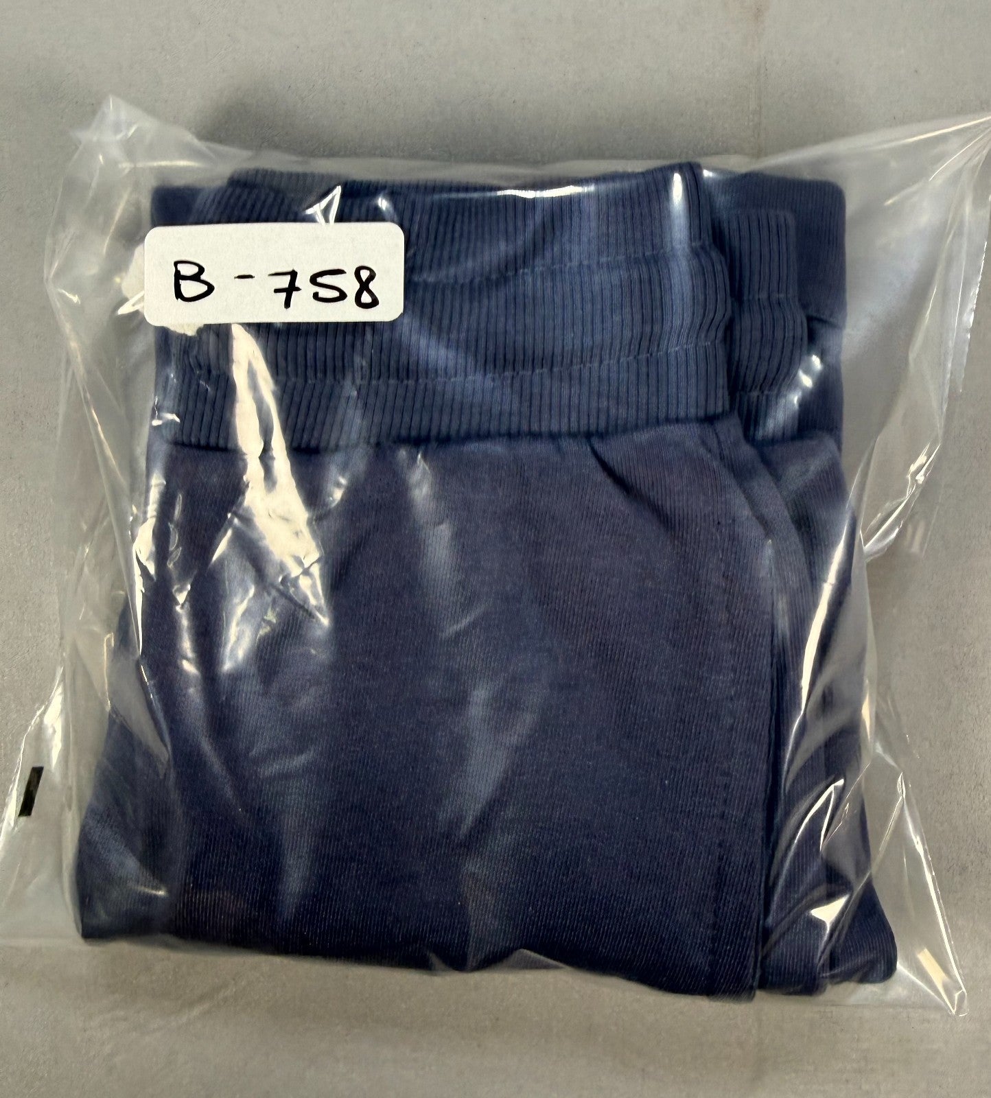 Kids Navy Blue Cargo Pockets Jogger Pants Size XS Drawstring Sweatpants